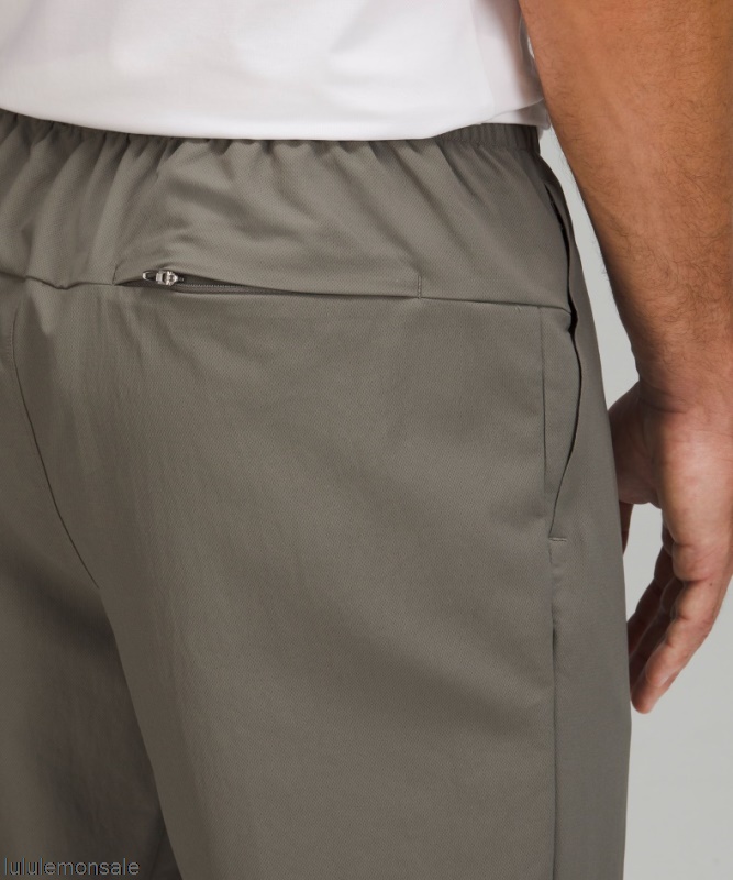 Lululemon Deutschland DELULU673 | Lululemon Deutschland Grau Salbei New Venture Hosen Twill Stoff